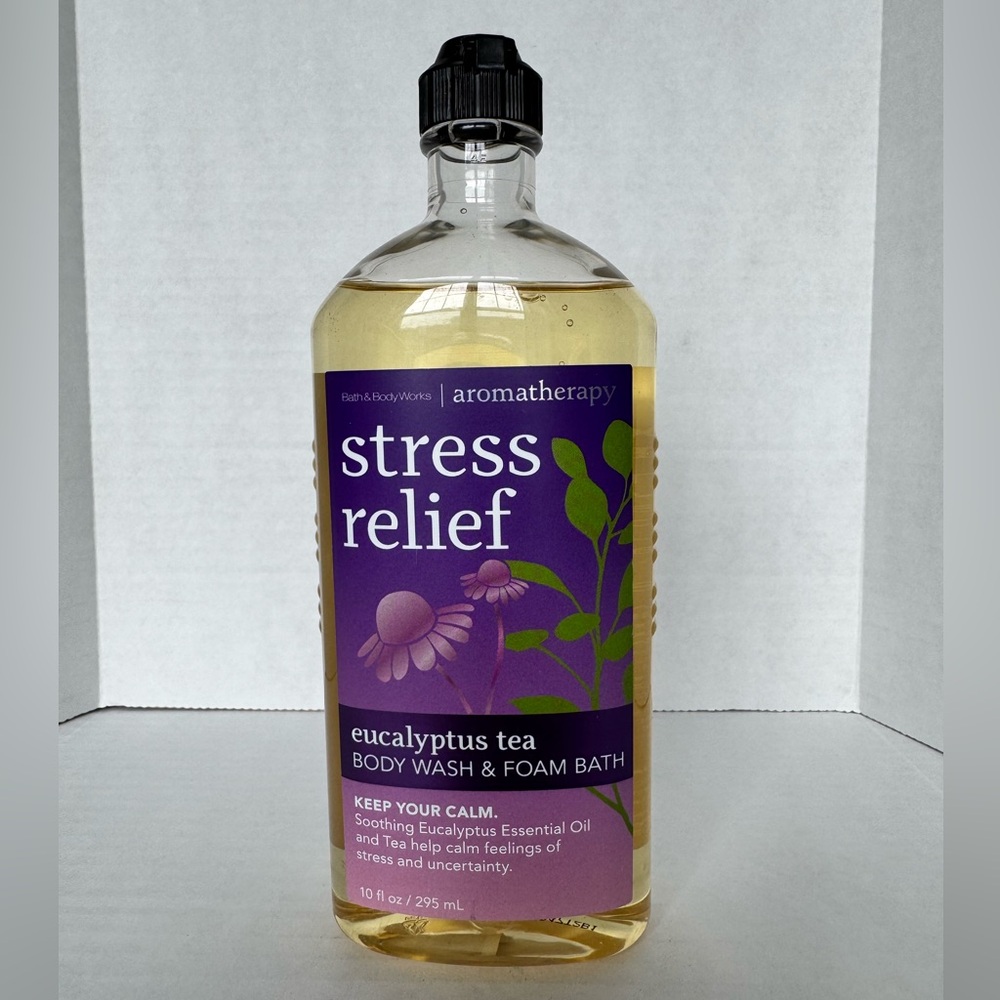 Discontinued Bath & Body Works Aromatherapy Eucalyptus Tea Body Wash Foam Bath